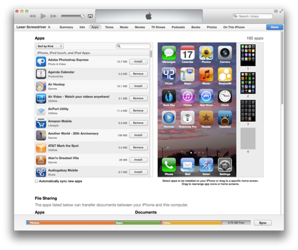 Download apps to iphone using itunes
